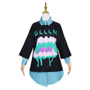 Jellyfish Can't Swim in the Night Anime Watase Kiwi Black Outfit Party Carnival Halloween Cosplay Costume