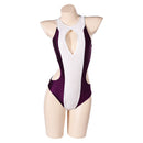 Jennifer Walters Women White And Purple One-piece Swimsuit Sexy Jumpsuit Cosplay Costume