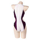 Jennifer Walters Women White And Purple One-piece Swimsuit Sexy Jumpsuit Cosplay Costume