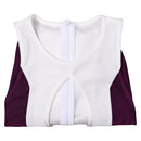 Jennifer Walters Women White And Purple One-piece Swimsuit Sexy Jumpsuit Cosplay Costume