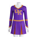 Jennifers Body Jennifer Check Purple Cheerleader Outfits Halloween Carnival Party Cosplay Costume