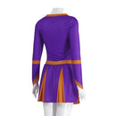 Jennifers Body Jennifer Check Purple Cheerleader Outfits Halloween Carnival Party Cosplay Costume