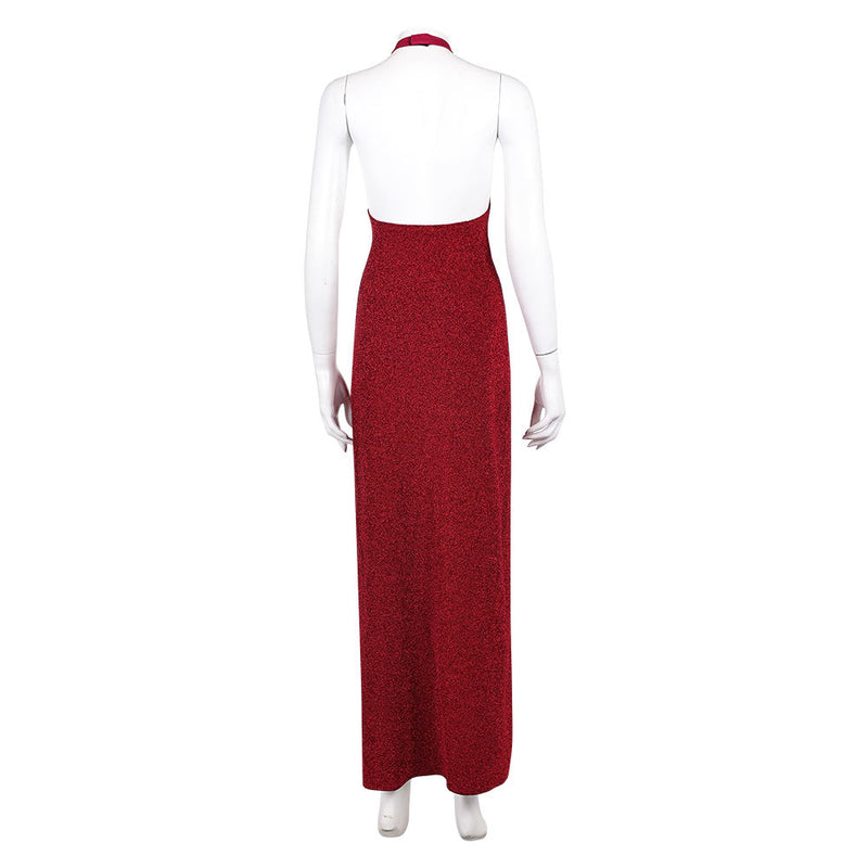 halloween costume long red dress Red-Dress Halloween Costume Ideas
