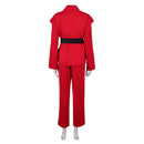 John Wick: Ballerina 2025 Eve Macarro Women Red Taekwondo Uniform Cosplay Costume
