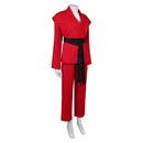 John Wick: Ballerina 2025 Eve Macarro Women Red Taekwondo Uniform Cosplay Costume