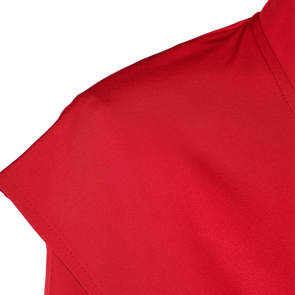 John Wick: Ballerina 2025 Eve Macarro Rooney Women Red Taekwondo Uniform Cosplay Costume