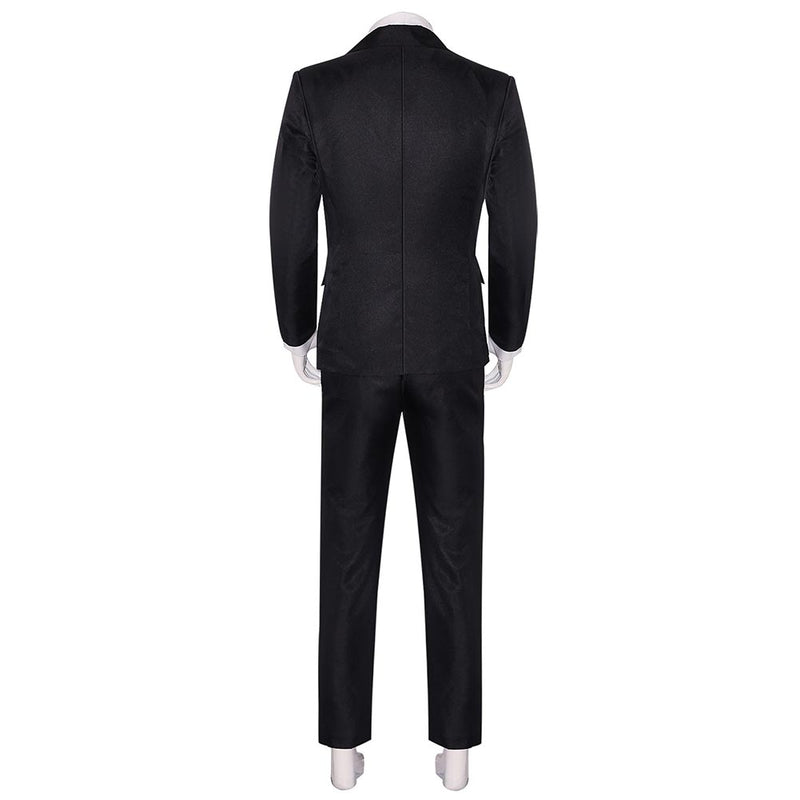 Joker: Folie à Deux (2024) Movie Arthur Fleck Black Suit Party Carnival Halloween Cosplay Costume