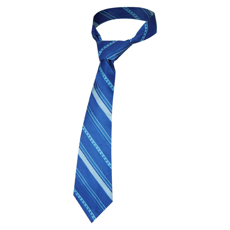 Joker: Folie à Deux (2024) Movie Arthur Fleck Blue Cosplay Necktie Halloween Carnival Costume Accessories