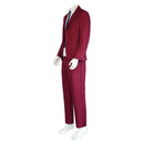 Joker: Folie à Deux (2024) Movie Arthur Fleck Red Suit Party Carnival Halloween Cosplay Costume