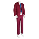 Joker: Folie à Deux (2024) Movie Arthur Fleck Red Suit Party Carnival Halloween Cosplay Costume