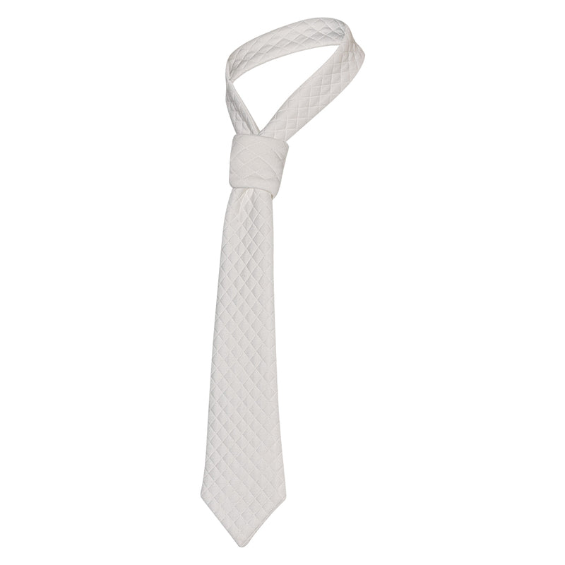 Joker: Folie à Deux (2024) Movie Arthur Fleck White Cosplay Necktie Halloween Carnival Costume Accessories