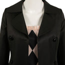 Joker: Folie à Deux (2024) Movie Harley Quinn Women Black Dress Outfit Cosplay Costume