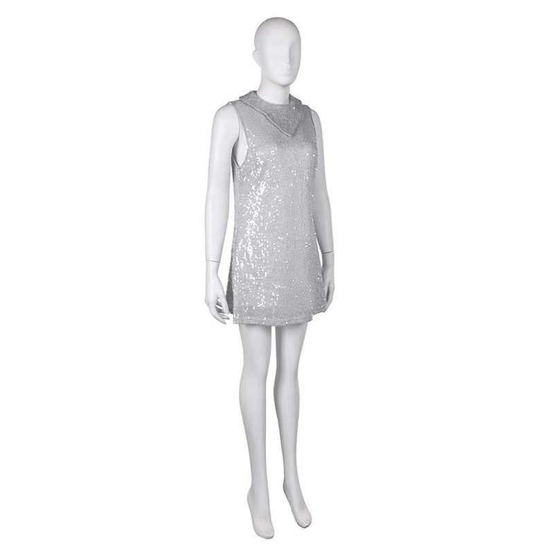 Joker: Folie à Deux (2024) Movie Harley Quinn Women Sequin Dress Cosplay Costume