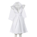 Joker: Folie à Deux (2024) Movie Harley Quinn Women White Dress Party Carnival Halloween Cosplay Costume