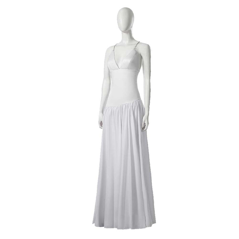 harley quinn long sleeve dress Harley Quinn Blue Dress Joker 2 Lady Gaga Harley Cosplay Costume Hallo Becostume