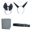 Kaiju No. 8 Anime Kikoru Shinomiya Women Grey Dress Party Carnival Halloween Cosplay Costume