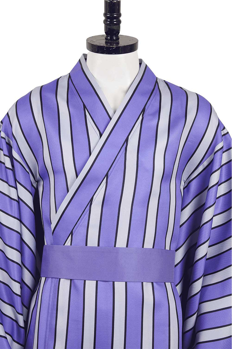 Kaiju No. 8 Anime Soshiro Hoshina Purple Robe Party Carnival Halloween Cosplay Costume