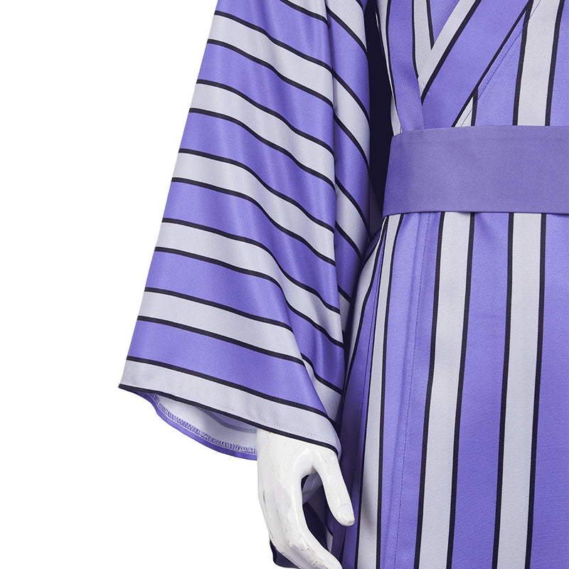 Kaiju No. 8 Anime Soshiro Hoshina Purple Robe Party Carnival Halloween Cosplay Costume