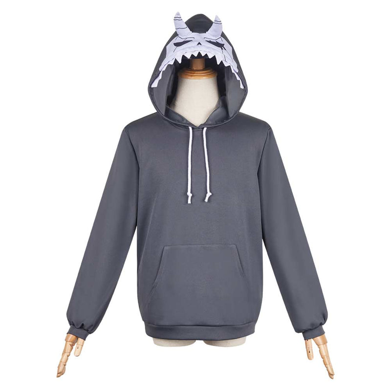 Kaiju No.8 Kafka Hibino Cosplay Hoodie 3D Printed Hooded Sweatshirt Men Women Casual Streetwear Pullover