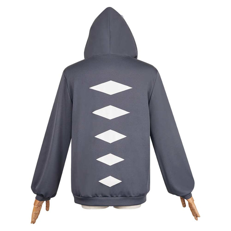 Kaiju No.8 Kafka Hibino Cosplay Hoodie 3D Printed Hooded Sweatshirt Men Women Casual Streetwear Pullover