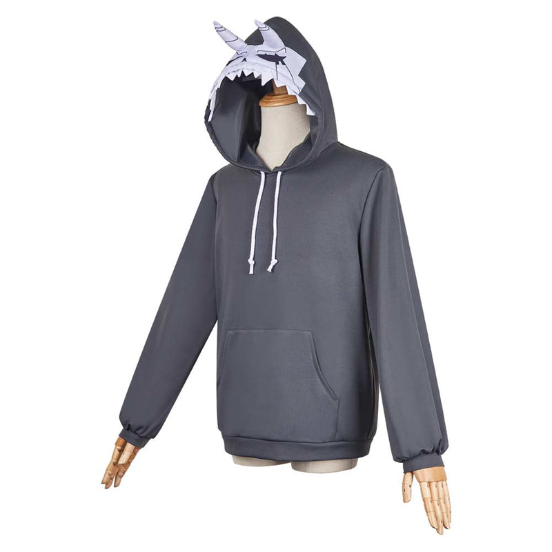 Kaiju No.8 Kafka Hibino Cosplay Hoodie 3D Printed Hooded Sweatshirt Men Women Casual Streetwear Pullover