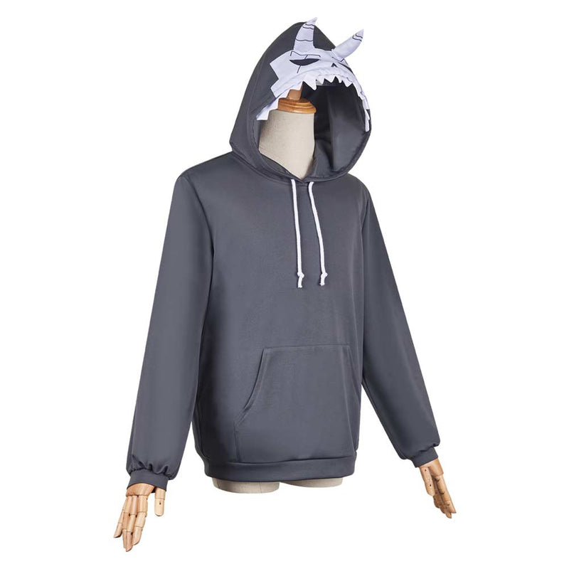 Kaiju No.8 Kafka Hibino Cosplay Hoodie 3D Printed Hooded Sweatshirt Men Women Casual Streetwear Pullover