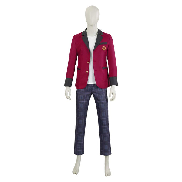 Kakegurui: Compulsive Gambler Ryota Suzui Red Uniform Carnival Halloween Cosplay Costume