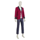 Kakegurui: Compulsive Gambler Ryota Suzui Red Uniform Carnival Halloween Cosplay Costume