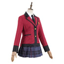 Kakegurui: Compulsive Gambler Yumeko Jabami Women Red Dress Uniform Cosplay Costume