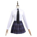 Kakegurui: Compulsive Gambler Yumeko Jabami Women Red Dress Uniform Cosplay Costume