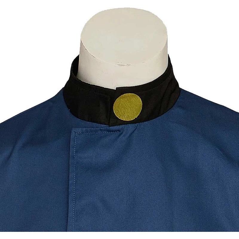 Kim Possible Dr Drakken Men Blue Uniform Halloween Carnival Party Cosplay Costume