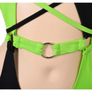 Kim Possible TV Shego Women Green Sexy Swimsuit Party Carnival Halloween Cosplay Costume