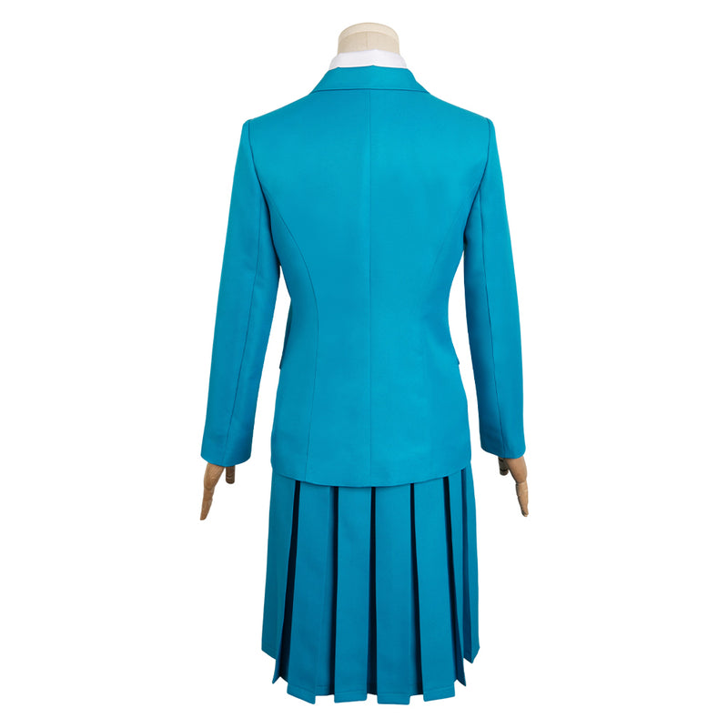 Kimi ni Todoke: From Me to You 2024 Anime Kuronuma Sawako Women Blue Uniform Dress Cosplay Costume