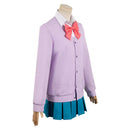 Kimi ni Todoke: From Me to You 2024 Anime Ume Kurumizawa Women Purple Uniform Dress Cosplay Costume
