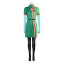 Knights of Guinevere Andi Green Outfit Women Carnival Halloween Cosplay Costume