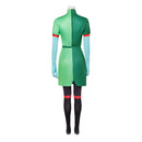 Knights of Guinevere Andi Green Outfit Women Carnival Halloween Cosplay Costume