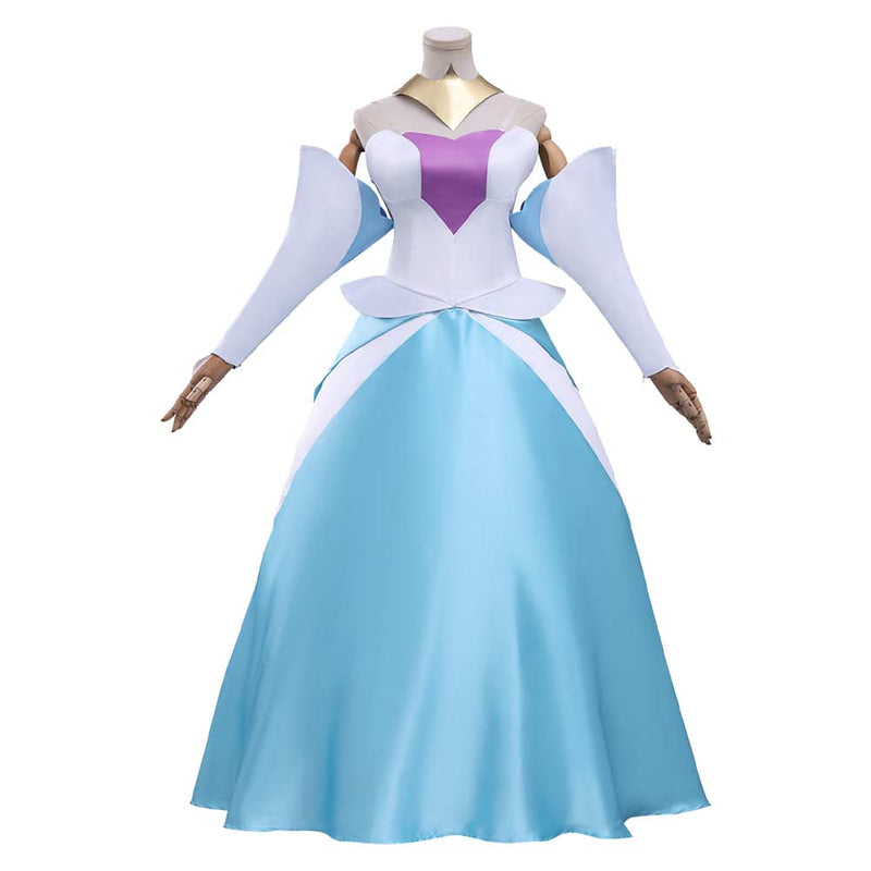Knights of Guinevere Guinevere Blue Outfit Women Carnival Halloween Cosplay Costume Knights of Guinevere Guinevere Blue Outfit Women Carnival Halloween Cosplay Costume