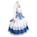 Kono Subarashii Sekai ni Shukufuku wo! Anime Eris Women White And Blue Dress Cosplay Costume