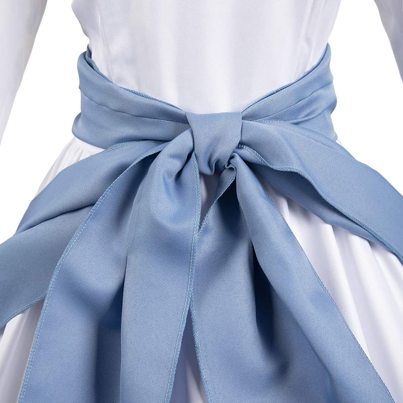 Kono Subarashii Sekai ni Shukufuku wo! Anime Eris Women White And Blue Dress Cosplay Costume