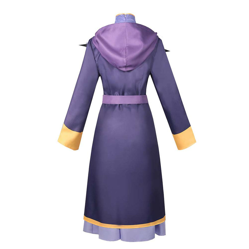 Konosuba: God's Blessing on this Wonderful World! Anime Wiz Women Purple Outfit Cosplay Costume