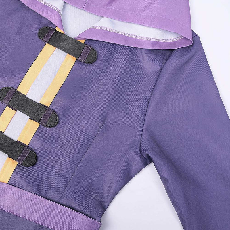 Konosuba: God's Blessing on this Wonderful World! Anime Wiz Women Purple Outfit Cosplay Costume