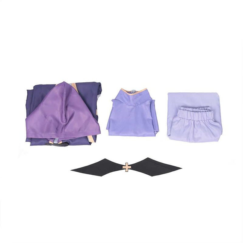 Konosuba: God's Blessing on this Wonderful World! Anime Wiz Women Purple Outfit Cosplay Costume