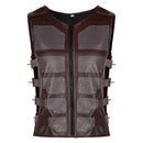 Kraven the Hunter Kraven Brown Vest Carnival Halloween Cosplay Costume