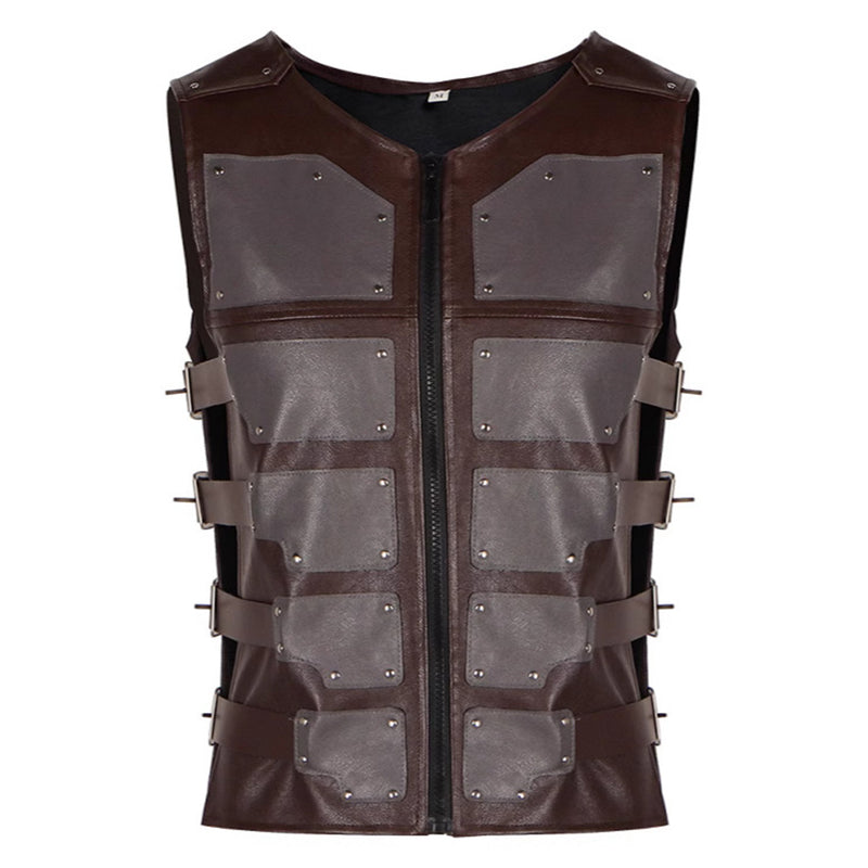 Kraven the Hunter Kraven Brown Vest Carnival Halloween Cosplay Costume