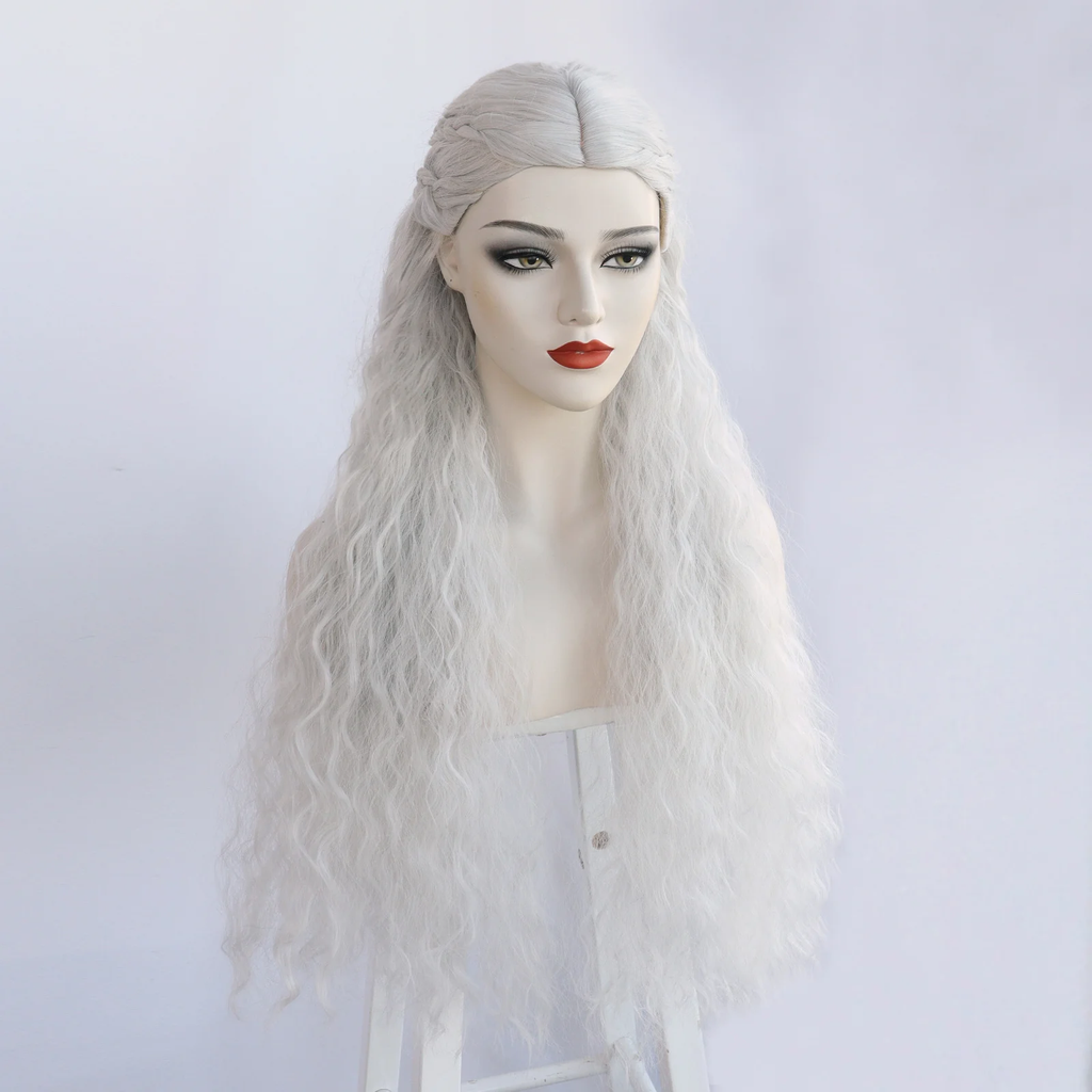 Wig Ladies Carnival Cosplay Carnival Pigtails Braided