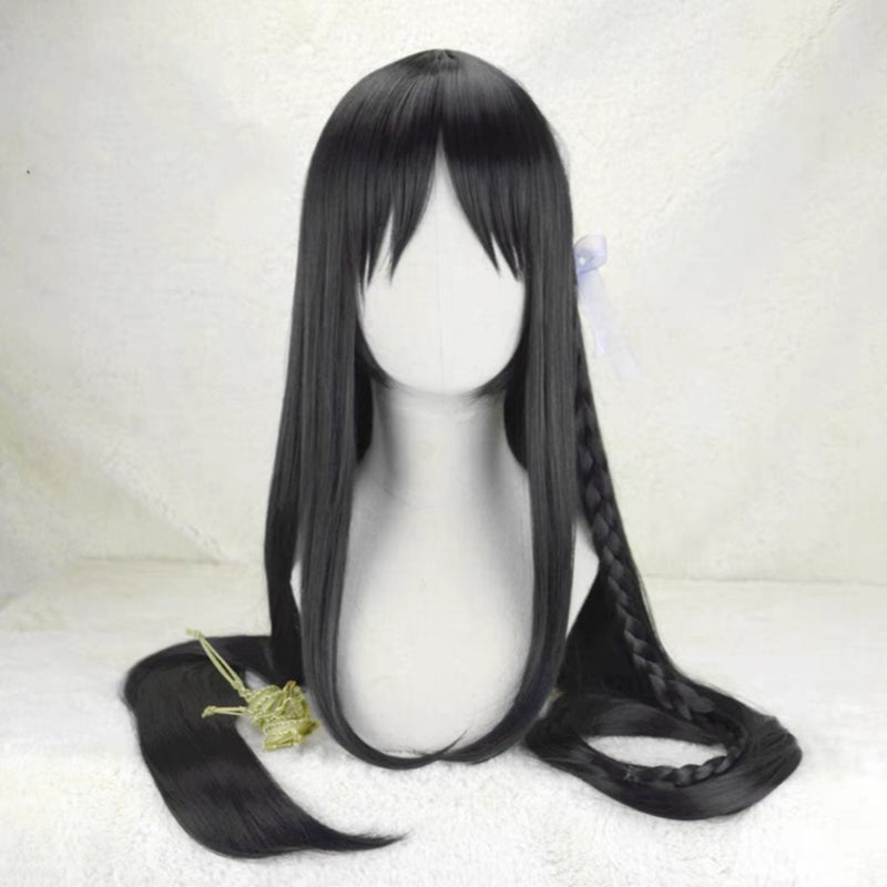 Black Cosplay Wig Carnival Halloween