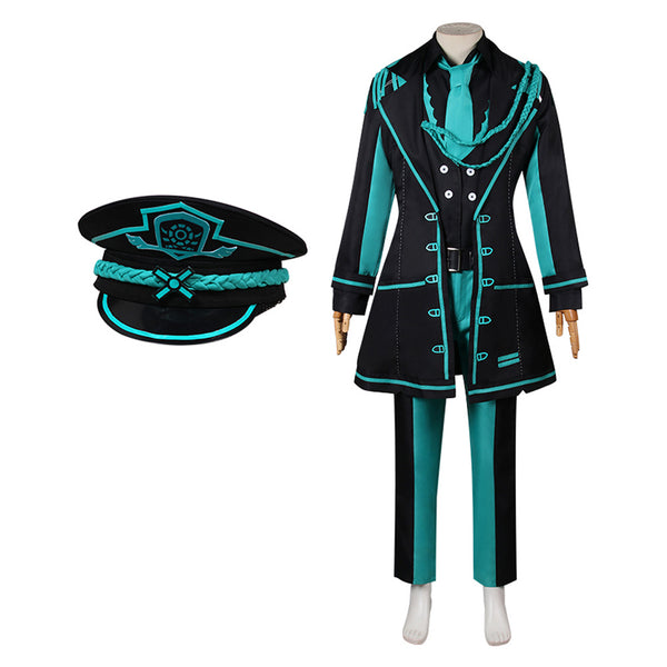 Limbus Company Game Ishmael Women Green Outfit Party Carnival Halloween Cosplay Costume