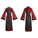 Limbus Company Jia Xichun Red Outfit Halloween Carnival Party Cosplay Costume