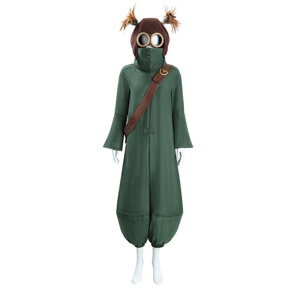 Little Nightmares 2025 Alone Green Outfit Party Carnival Halloween Cosplay Costume