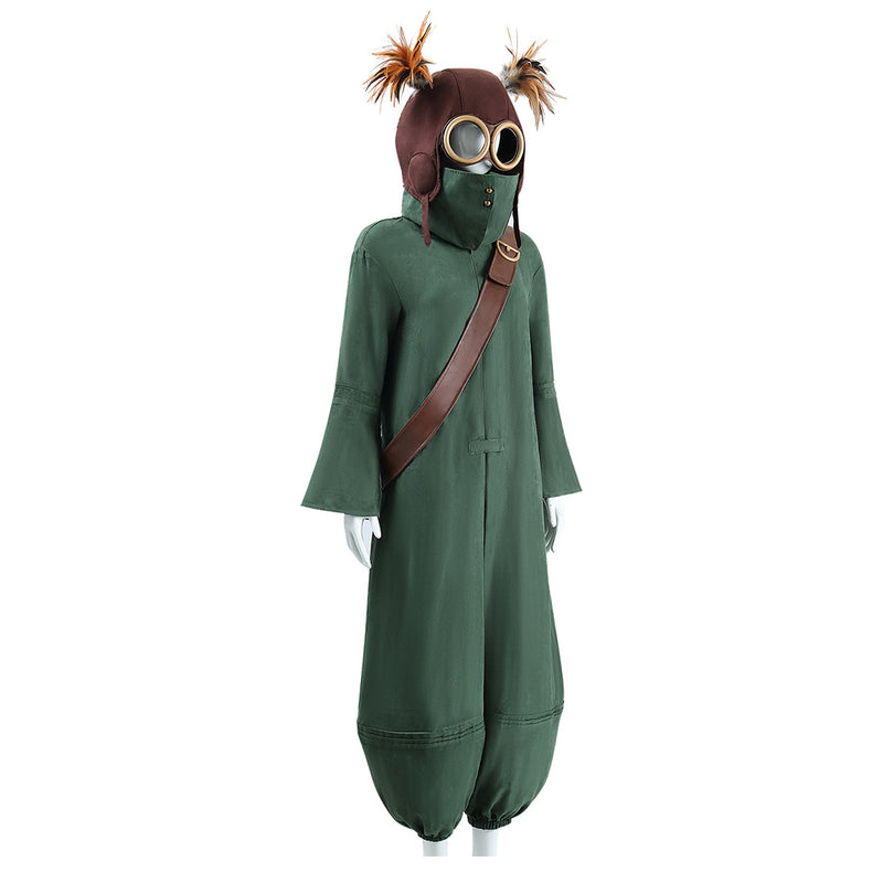 Little Nightmares 2025 Alone Green Outfit Party Carnival Halloween Cosplay Costume